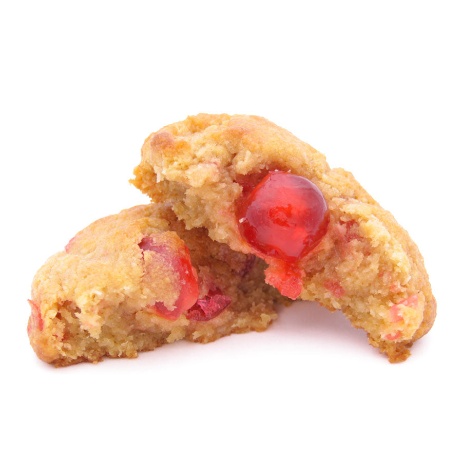 Cherry and Coconut Cookie