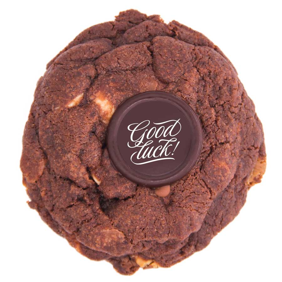 Triple Chocolate Message Cookie