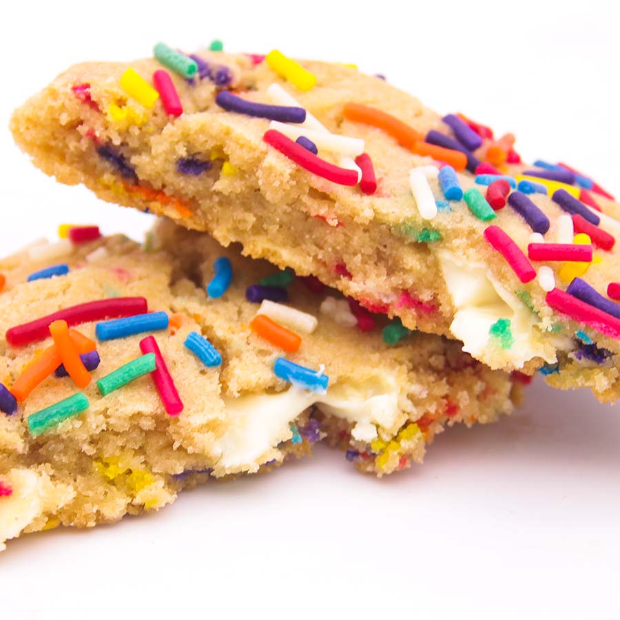 White Chocolate Funfetti Cookie