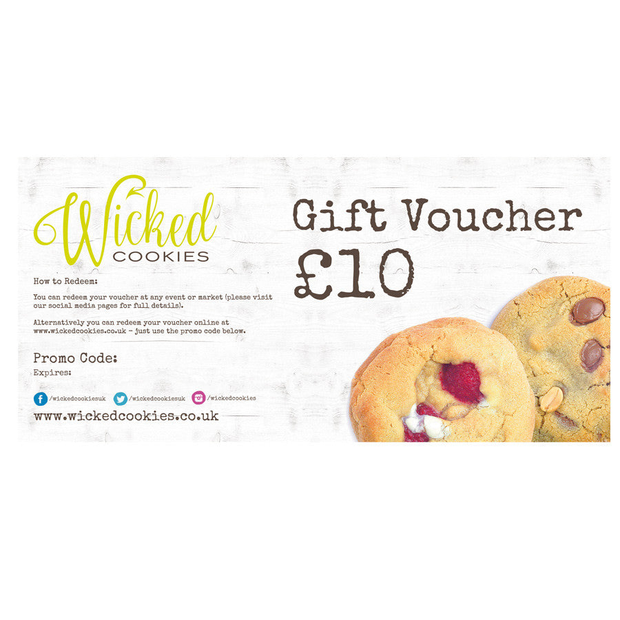 Wicked Cookies Gift Voucher