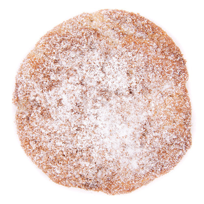 vegan, dairy free and gluten free gingerwoodle ginger sugar cookie