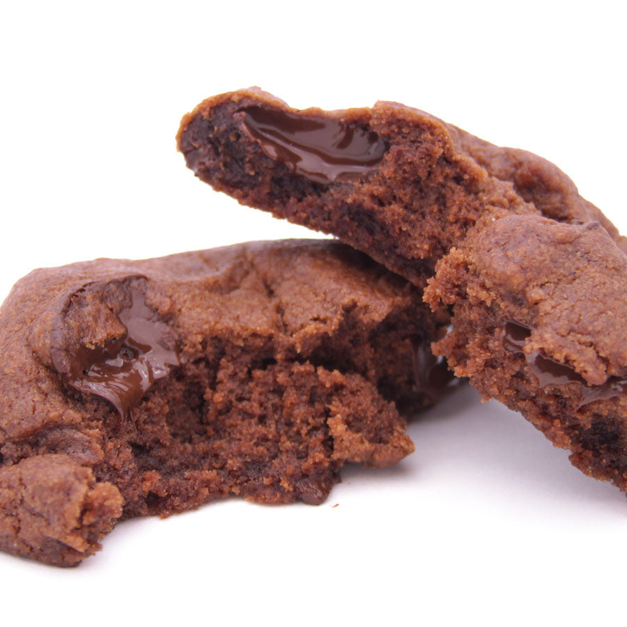 Vegan Dairy Free Double Chocolate Message Cookie