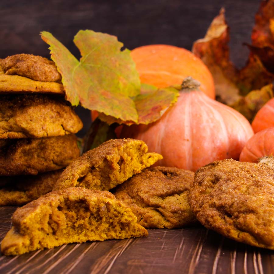 Vegan Gluten Free Pumpkin Spice Cookie