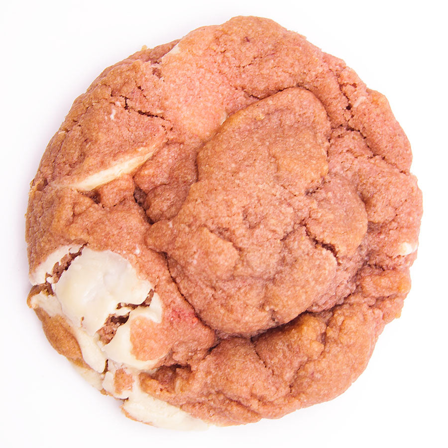 Vegan Gluten Free Strawberries and Cream Cookie