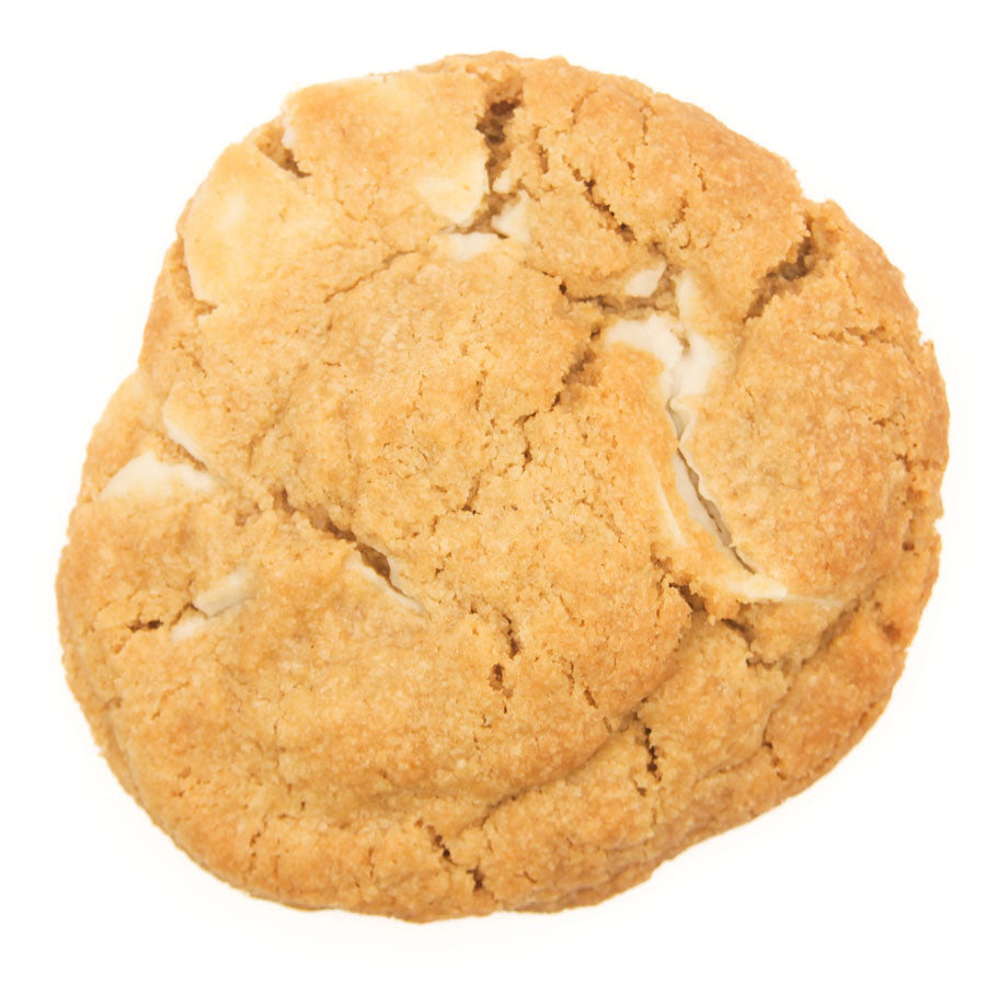 vegan gluten free white chocolate cookie