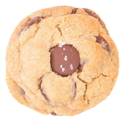 vegan milk and sea salt cookie