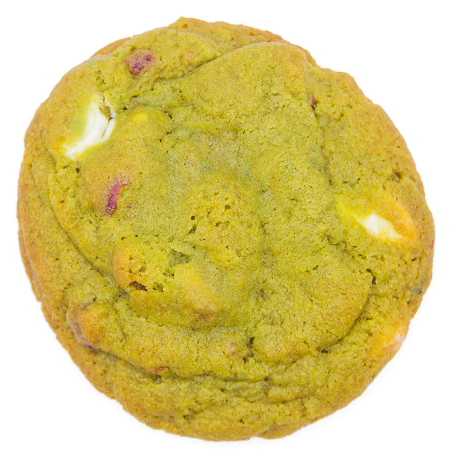 Zombie Nuts - pistachio, cranberry and white chocolate halloween cookie